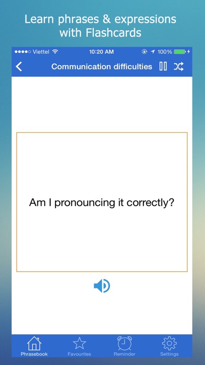 Phrasebook: Learn to Speak English