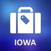 Iowa, USA Detailed Offline Map