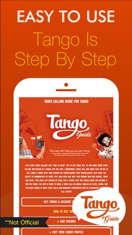 Guide for Video Calling Tangoのおすすめ画像4
