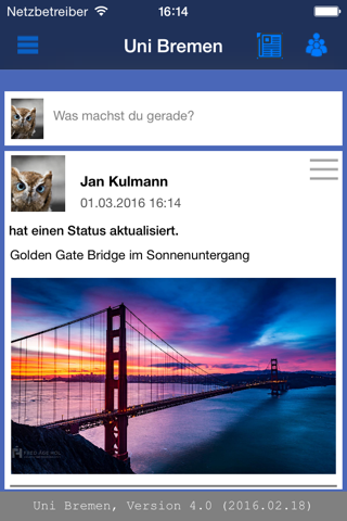 Uni Bremen App screenshot 2