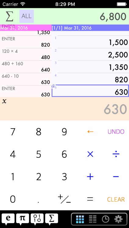 PushCalc