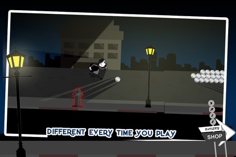 A Street View Run HD - Dodge The Police Cars In The Black Night screenshot 4