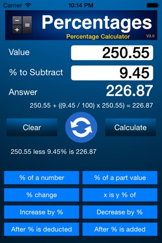 Percentage Calculator - % screenshot 4