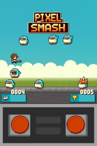 Flappy Pixel Smash - Bird Shooting Game for Kids screenshot 2