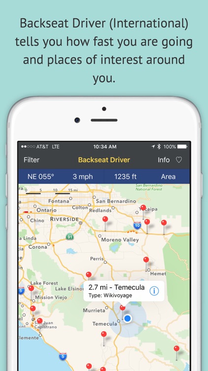 Backseat Driver International - Wikipedia and Wikivoyage Places of Interest