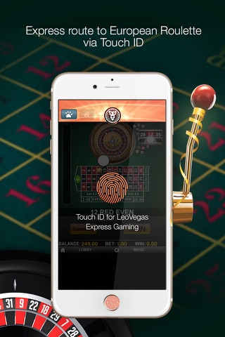 Roulette Time by Leo Vegas - King of Mobile Casino screenshot 2