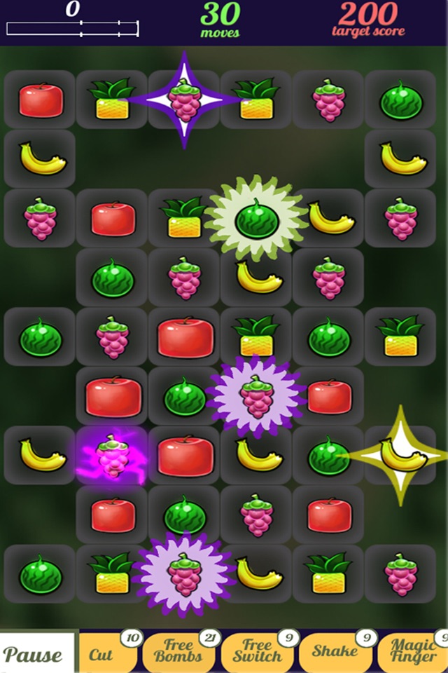 Happy Fruit Match Three screenshot 2