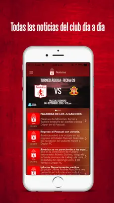 Captura de Pantalla 2 América de Cali ® iphone