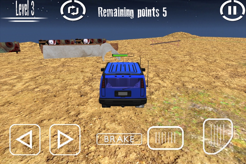 Zombie OffRoad Driver 3D - 4x4 Off Road Parking Simulator screenshot 4