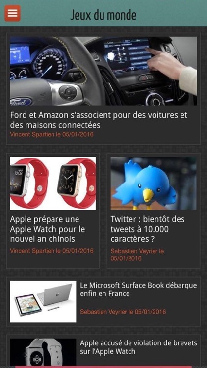 Monde du jeu l'actu en direct