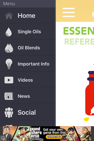 FREE Essential Oils Reference Guide screenshot 2