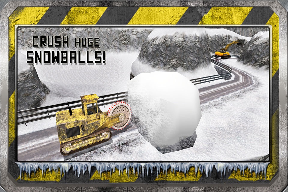 Snow Plow Rescue Dump Truck Driver 3D screenshot 3