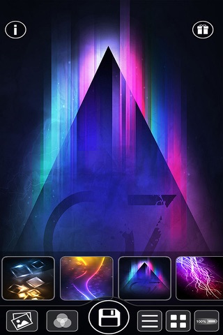 Glow Wallpapers & Themes Pro - Pimp Home Screen with Radiant & Sparkle Retina Images screenshot 4