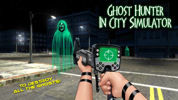 Ghost Hunter In City Simulator