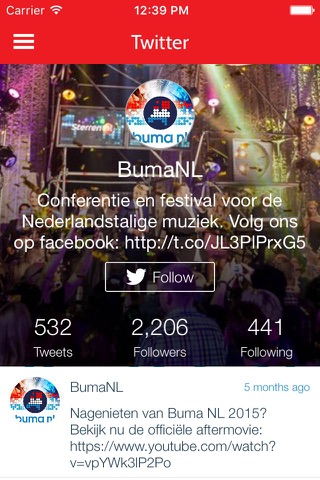 Buma NL screenshot 2