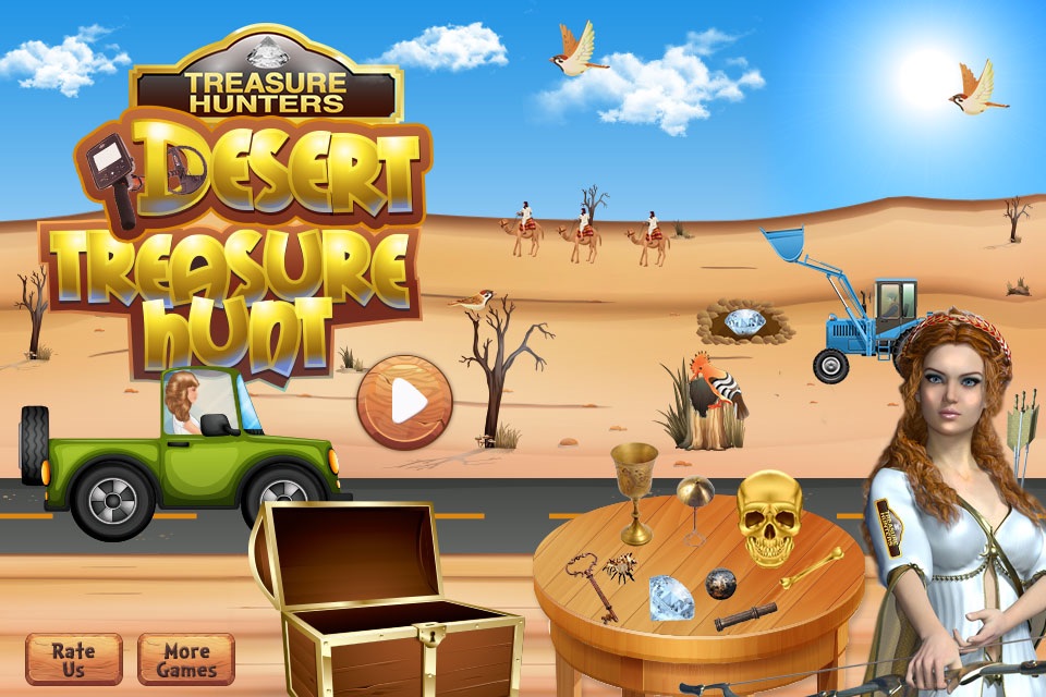 Desert Treasure Hunt Adventure Games screenshot 4