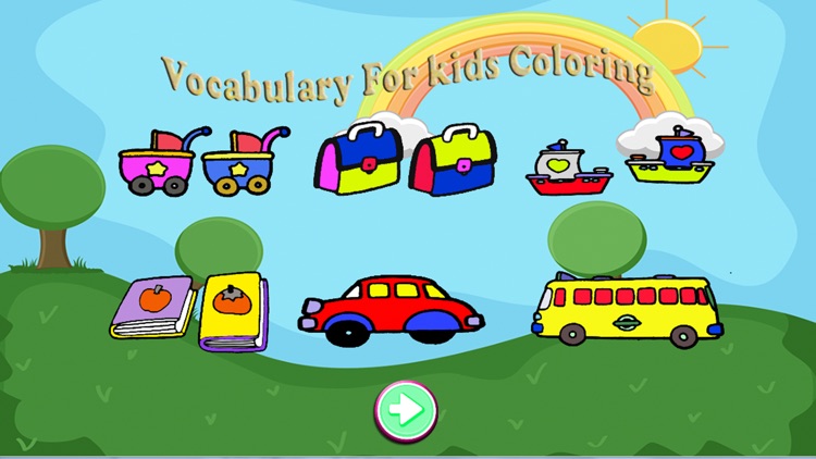 Coloring Book Vocabulary for children screenshot-3