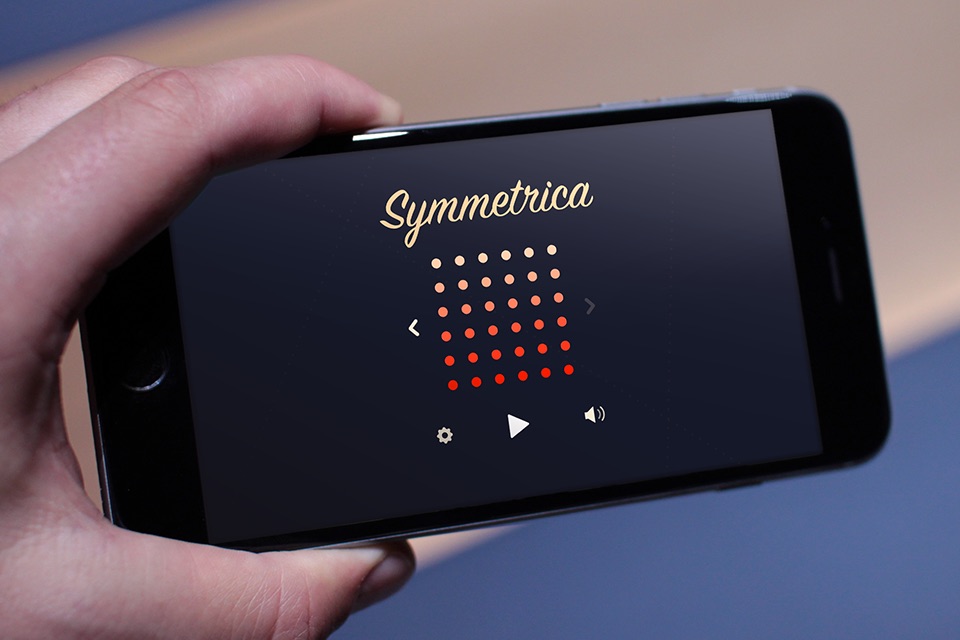 Symmetrica: Minimalistic arcade game screenshot 4