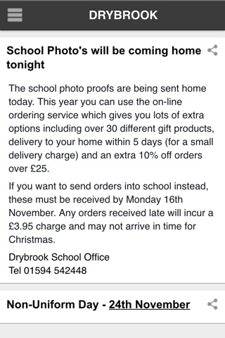 Drybrook Primary School screenshot 3