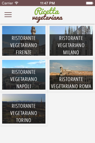 Ricetta Vegetariana screenshot 4