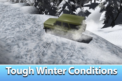 Winter Offroad UAZ Simulator 3D Full - Drive the Russian truck! screenshot 3