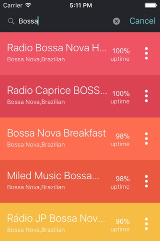 Bossa Nova Music Radio Stations screenshot 2