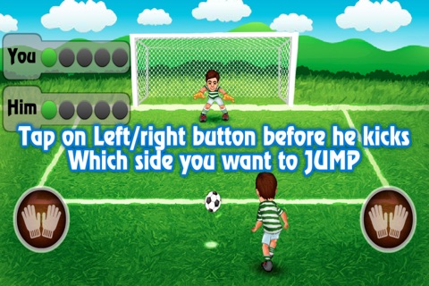 Real Free Mini Head Kick Soccer Fifa Penalty Legue screenshot 4