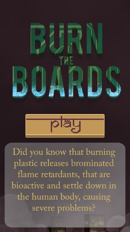 Burn The Boards