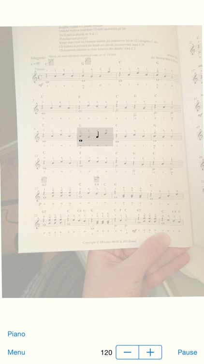 Sheet Music Scanner - Score Player