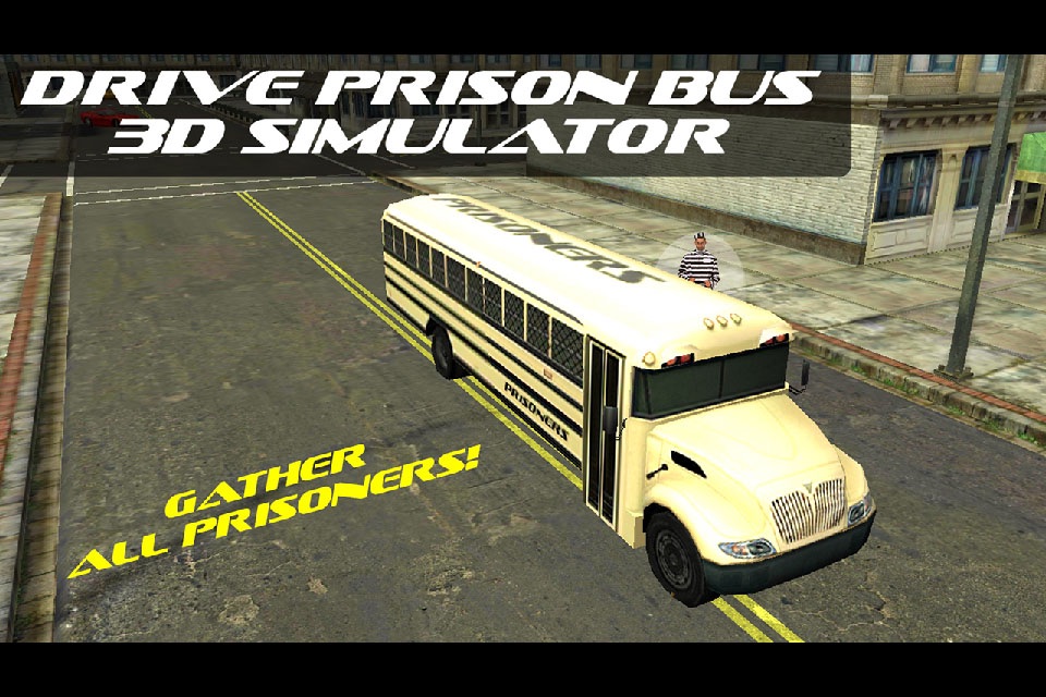 Drive Prison Bus 3D Simulator screenshot 3