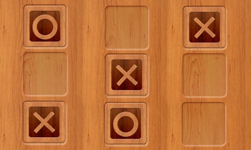 Tic Tac Toe - Wood iOS App