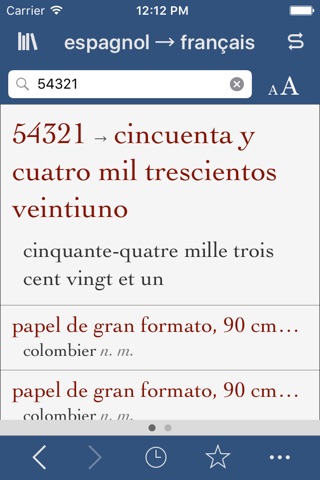 Ultralingua French-Spanish screenshot 3