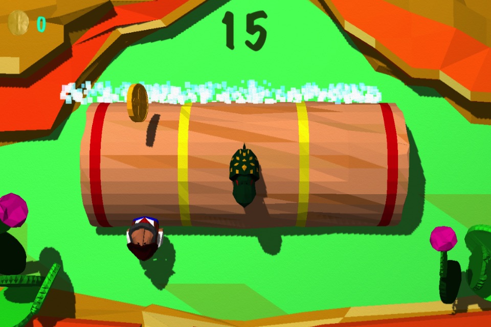 Froggy Log - Endless Arcade Log Rolling Simulator and Lumberjack Game Stay Dry and Dont Fall In The Water! screenshot 4