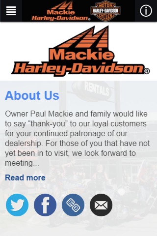 Mackie Harley-Davidson screenshot 2