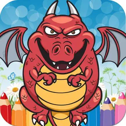 Color Book Dinosaur Coloring Pages Paint Free & Fun - preschool educational learning games for kids and toddler Cheats