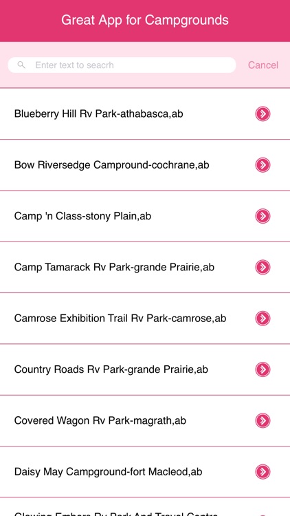 Great App for Campgrounds