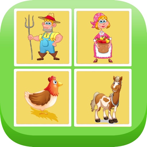 Find The Pairs - Farm Edition iOS App