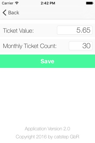 TicketCalc screenshot 3