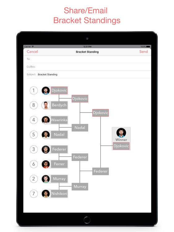 Bracket - Tournament Builder for Sports HD screenshot-4