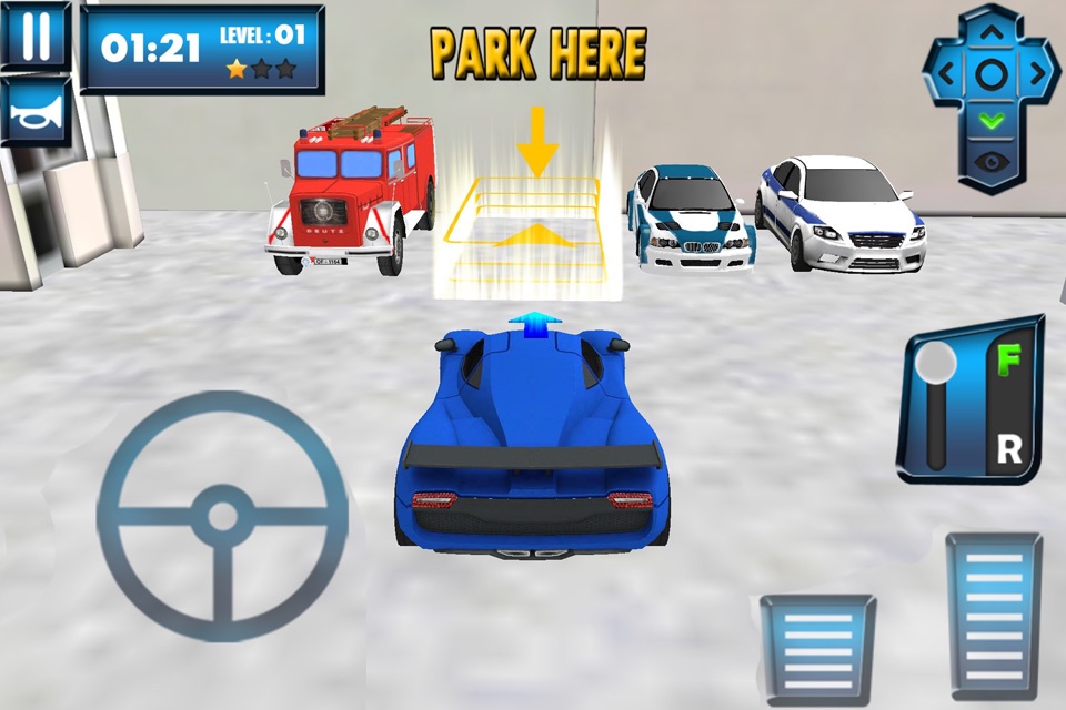 Real car driver Parking Difficult Multi Level screenshot 3