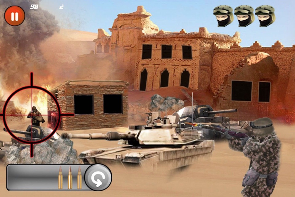 Armed Sniper Commando - Rival Snipers At War Edition screenshot 2