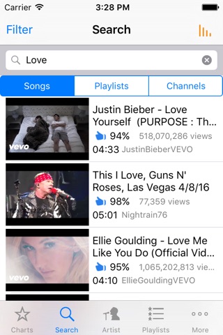 Smart MusicTube for Youtube--Top 100 music video player screenshot 4