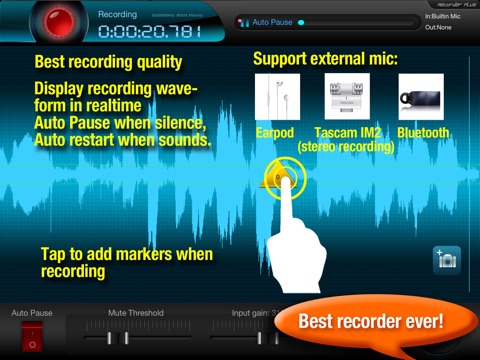 Recorder Plus HD screenshot 3
