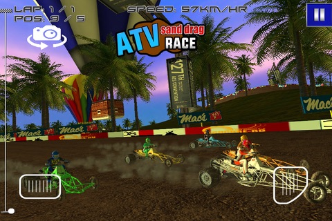 ATV Sand Drag Race screenshot 2