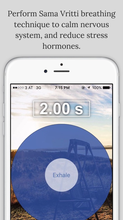 RelaXhale - Relaxing, Calming breathing exercise to reduce stress