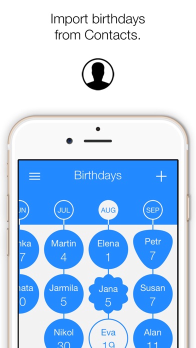 Birthday Board Free – Anniversary calendar & countdown for FacebookCaptura de pantalla de2