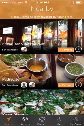 Favor - Friend-Approved Restaurants screenshot 3