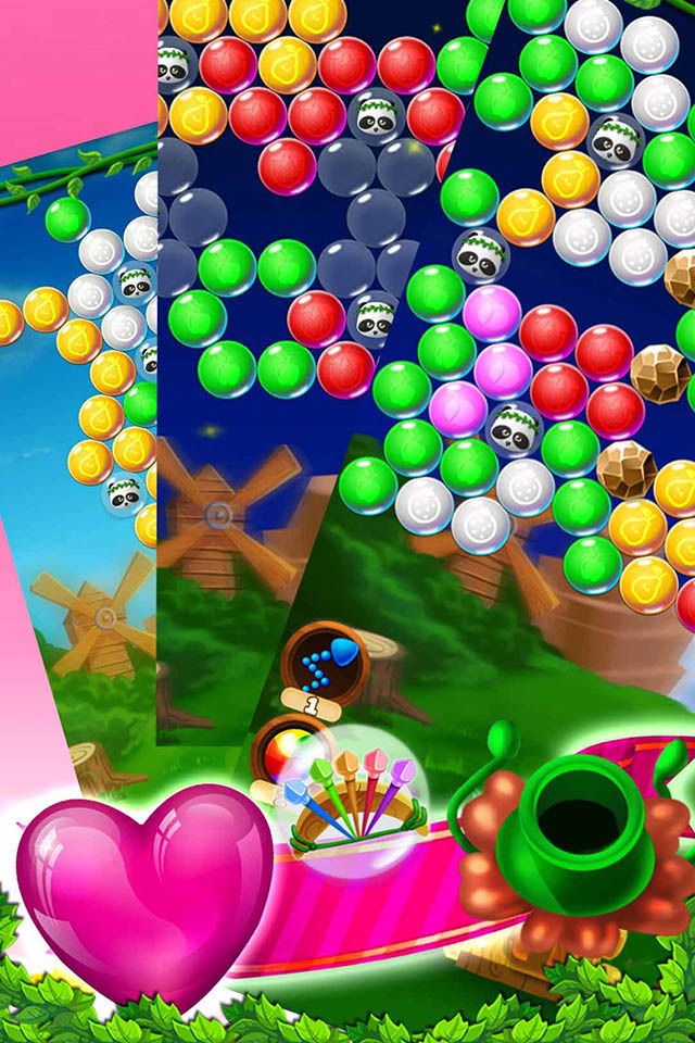 Plants Panda Bubble screenshot 4
