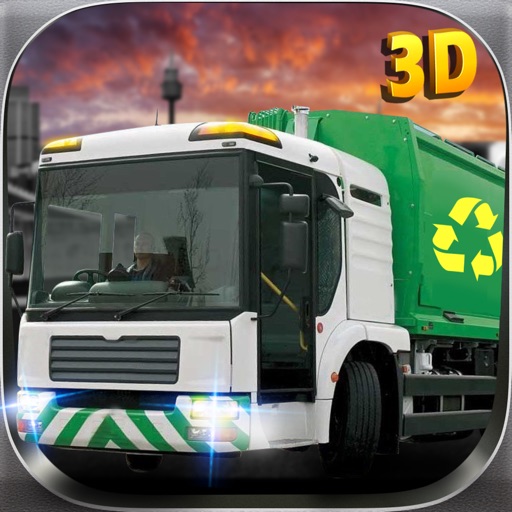 Dump Garbage Truck Simulator – Drive your real dumping machine & clean up the mess from giant city Icon