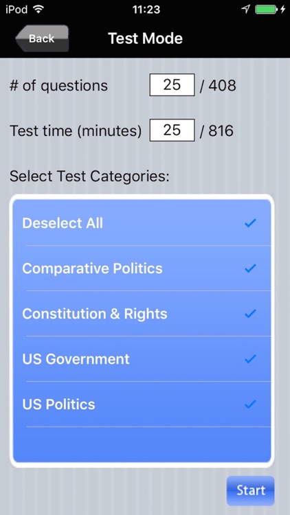 Praxis Government and Political Science Exam Prep screenshot-3